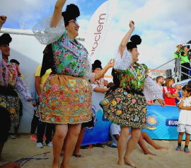 tradições Nazaré Nazarenas saias